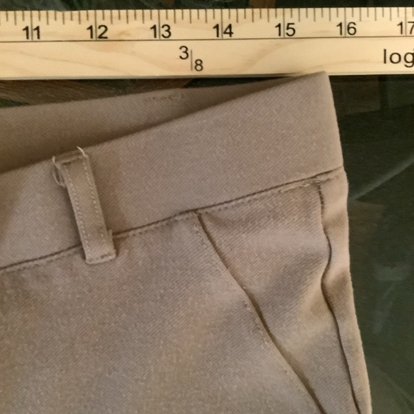 Betabrand Women’s casual long 34 flare leg faux front & back pockets pants - Picture 6 of 7